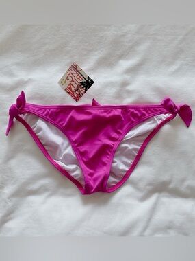 Billabong bikini bottoms purple large women's swimsuit bathing suit swim